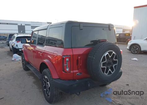 2024 Ford Bronco Outer Banks z USA, uszkodzony, nr VIN 1FMDE8BH9RLB43993